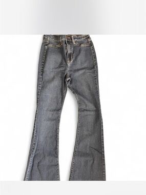 Fashion Nova Dark Wash High-Rise Flare Jeans Size 3